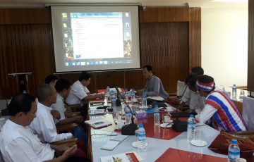 လွှတ်တော်ကော်မတီအစည်အဝေး ကျင်းပပြုလုပ်ခြင်း