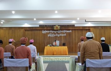 ဒုတိယအကြိမ်မွန်ပြည်နယ်လွှတ်တော်စတုတ္ထပုံမှန်အစည်းအဝေး(သတ္တမနေ့)ကျင်းပပြီးစီးခြင်း