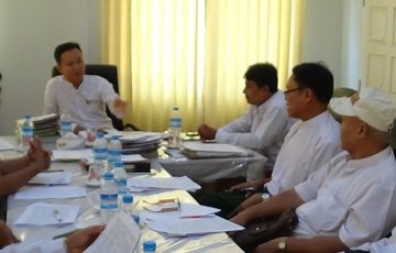 မွန်ပြည်နယ်လွှတ်တော်တိုင်ကြားစာနှင့်အသနားခံစာ၊ တင်ပြစာများနှင့်အထွေထွေကိစ္စရပ်များ လေ့လာသုံးသပ်ရေးကော်မတီအစည်းအဝေးကျင်းပပြုလုပ်ခြင်း