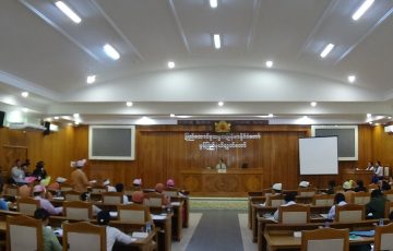 ဒုတိယအကြိမ် မွန်ပြည်နယ်လွှတ်တော်ဆဋ္ဌမပုံမှန်အစည်းအဝေး(ပဉ္စမနေ့)ကျင်းပခြင်း