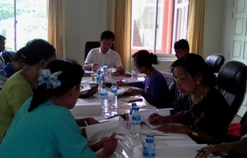 မွန်ပြည်နယ်လွှတ်တော်ဘဏ္ဍာရေး၊ စီမံကိန်းနှင့်စီးပွားရေးဆိုင်ရာကိစ္စရပ်များ လေ့လာသုံးသပ်ရေးကော်မတီ အစည်းအဝေးကျင်းပပြုလုပ်ခြင်း