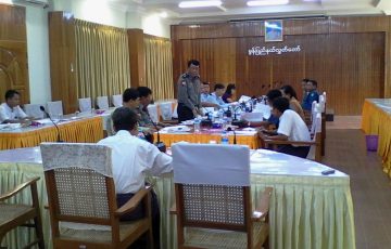 ဒုတိယအကြိမ်မွန်ပြည်နယ်လွှတ်တော် ဆဋ္ဌမပုံမှန်အစည်းအဝေးအောင်မြင်စွာ ကျင်းပနိုင်ရေး အကြိုလုပ်ငန်းညိုနှိုင်းအစည်းအဝေးကျင်းပပြုလုပ်ခြင်း