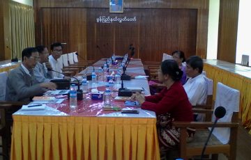 ဒေသဆိုင်ရာလွှတ်တော်များအားပေးကူညီရေးအဖွဲ့နှင့်တွေ့ဆုံခြင်း