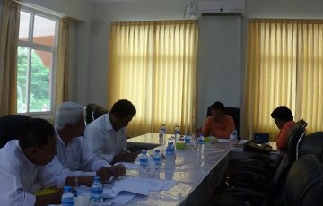 မွန်ပြည်နယ်လွှတ်တော် သဘာဝပတ်ဝန်းကျင်ထိန်းသိမ်းကာကွယ်စောင့်ကြည့်ရေးကော်မတီ အစည်းအဝေးကျင်းပပြုလုပ်ခြင်း