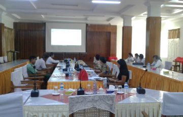 မွန်ပြည်နယ်လွှတ်တော်ဥပဒေပြုရေးဆိုင်ရာကော်မတီအစည်းအဝေးကျင်းပပြုလုပ်ခြင်း