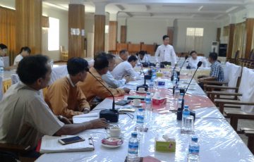 မွန်ပြည်နယ်လွှတ်တော်တိုင်ကြားစာနှင့်အသနားခံစာ၊ တင်ပြစာများနှင့်အထွေထွေကိစ္စရပ်များ လေ့လာသုံးသပ်ရေးကော်မတီအစည်းအဝေးကျင်းပပြုလုပ်ခြင်း