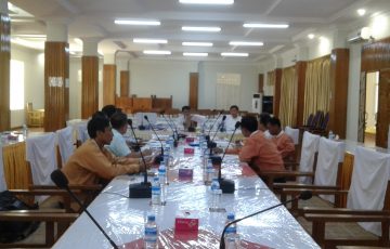 မွန်ပြည်နယ်လွှတ်တော်တိုင်ကြားစာနှင့်အသနားခံစာ၊ တင်ပြစာများနှင့်အထွေထွေကိစ္စရပ်များ လေ့လာသုံးသပ်ရေးကော်မတီအစည်းအဝေးကျင်းပပြုလုပ်ခြင်း