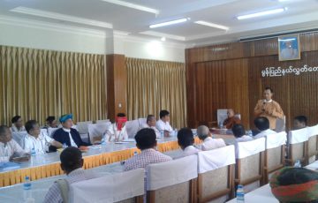 မွန်ပြည်နယ်လွှတ်တော် တိုင်းရင်းသားလူမျိုးများအရေးဆိုင်ရာကော်မတီအစည်းအဝေး ကျင်းပပြုလုပ်ခြင်း