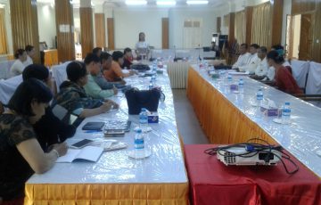 မွန်ပြည်နယ်လွှတ်တော် အမျိုးသမီးနှင့်ကလေးသူငယ်အခွင့်အရေးဆိုင်ရာ ကော်မတီအစည်းအဝေးကျင်းပပြုလုပ်ခြင်း