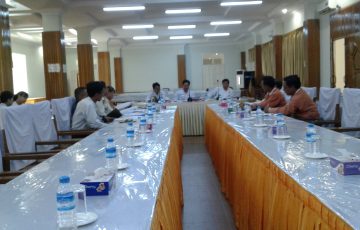 မွန်ပြည်နယ်လွှတ်တော်တိုင်ကြားစာနှင့်အသနားခံစာ၊ တင်ပြစာများနှင့်အထွေထွေကိစ္စရပ်များ လေ့လာသုံးသပ်ရေးကော်မတီအစည်းအဝေးကျင်းပပြုလုပ်ခြင်း