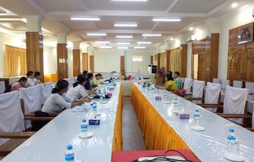 မွန်ပြည်နယ်လွှတ်တော်အမျိုးသမီးနှင့်ကလေးသူငယ်အခွင့်အရေးဆိုင်ရာကော်မတီ အစည်းအဝေးကျင်းပပြုလုပ်ခြင်း