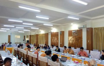 မွန်ပြည်နယ် ပြုပြင်ပြောင်းလဲရေးဆိုင်ရာ ဦးစားပေးကဏ္ဍဖော်ဆောင်ခြင်းအလုပ်ရုံ ဆွေးနွေးပွဲကျင်းပခြင်း
