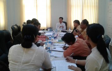 မွန်ပြည်နယ်လွှတ်တော်တိုင်ကြားစာနှင့်အသနားခံစာ၊ တင်ပြစာများနှင့်အထွေထွေကိစ္စရပ်များ လေ့လာသုံးသပ်ရေးကော်မတီအစည်းအဝေးကျင်းပပြုလုပ်ခြင်း