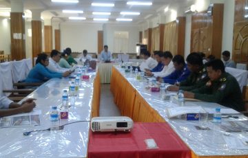 မွန်ပြည်နယ်လွှတ်တော် လုုပ်ငန်းညှိနှိုင်းအစည်းအဝေးကျင်းပပြုလုပ်ခြင်း