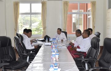 မွန်ပြည်နယ်လွှတ်တော်တိုင်းရင်းသားလူမျိုးများအရေးဆိုင်ရာ ကော်မတီအစည်းအဝေး ကျင်းပပြုလုပ်ခြင်း