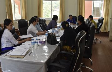 မွန်ပြည်နယ်လွှတ်တော် အမျိုးသမီးနှင့်ကလေးသူငယ်များအခွင့်အရေးဆိုင်ရာ ကာကွယ်စောင့်ရှောက်ရေးကော်မတီအစည်းအဝေးကျင်းပပြုလုပ်ခြင်း