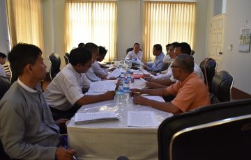 မွန်ပြည်နယ်လွှတ်တော်တိုင်ကြားစာနှင့်အသနားခံစာ၊ တင်ပြစာများနှင့်အထွေထွေကိစ္စရပ်များ လေ့လာသုံးသပ်ရေးကော်မတီအစည်းအဝေးကျင်းပပြုလုပ်ခြင်း