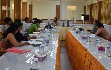 မွန်ပြည်နယ်လွှတ်တော်အမျိုးသမီးနှင့်ကလေးသူငယ်အခွင့်အရေးဆိုင်ရာကော်မတီ အစည်းအဝေးကျင်းပပြုလုပ်ခြင်း