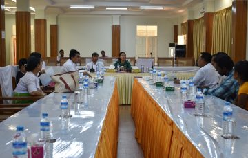 မွန်ပြည်နယ်လွှတ်တော်ဥပဒေပြုရေးဆိုင်ရာကော်မတီအစည်းအဝေးကျင်းပပြုလုပ်ခြင်း