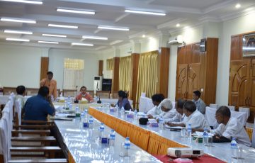 မွန်ပြည်နယ်သဘာဝပတ်ဝန်းကျင်ထိန်းသိမ်းကာကွယ်စောင့်ကြည့်ရေးကော်မတီ အစည်းအဝေးကျင်းပြုလုပ်ခြင်း