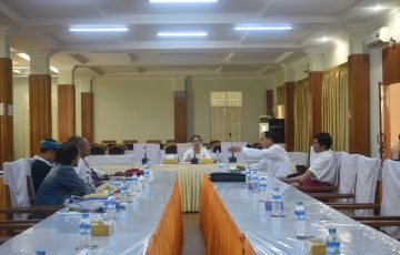 မွန်ပြည်နယ်လွှတ်တော် တိုင်းရင်းသားလူမျိုးများအရေးဆိုင်ရာကော်မတီအစည်းအဝေး ကျင်းပပြုလုပ်ခြင်း