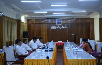 မွန်ပြည်နယ်အစိုးရအဖွဲ့၏ အာမခံချက်များ၊ ကတိများနှင့် တာဝန်ခံချက်များ စိစစ်ရေး ကော်မတီမှ အစည်းအဝေးကျင်းပပြုလုပ်ခြင်း