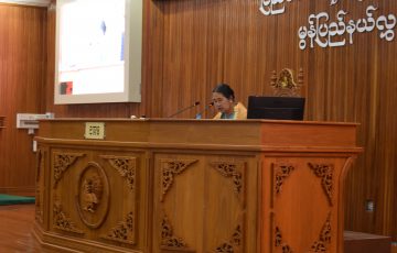 ပြည်ထောင်စုသမ္မတမြန်မာနိုင်ငံတော် ဒုတိယအကြိမ်မွန်ပြည်နယ်လွှတ်တော်     (၁၁)ကြိမ်မြောက်ပုံမှန်အစည်းအဝေး(သတ္တမနေ့)အစည်းအဝေးမှတ်တမ်း (၂၀၁၈ခုနှစ်၊ စက်တင်ဘာလ ၂၄ ရက်)