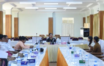 မွန်ပြည်နယ်လွှတ်တော်အမျိုးသမီးနှင့်ကလေးသူငယ်အခွင့်အရေးဆိုင်ရာကော်မတီ အစည်းအဝေးကျင်းပပြုလုပ်ခြင်း