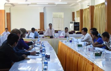 မွန်ပြည်နယ်လွှတ်တော်နှင့် UNDP တွေ့ဆုံဆွေးနွေးခြင်း