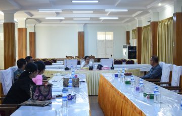 မွန်ပြည်နယ်လွှတ်တော်အမျိုးသမီးနှင့်ကလေးသူငယ်အခွင့်အရေးဆိုင်ရာကော်မတီ အစည်းအဝေးကျင်းပပြုလုပ်ခြင်း