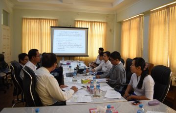 မွန်ပြည်နယ်လွှတ်တော်၏ လူထုဆက်ဆံရေး( Public Relations) စီမံကိန်းရေးဆွဲခြင်းအစည်းအဝေး ကျင်းပပြုလုပ်ခြင်း