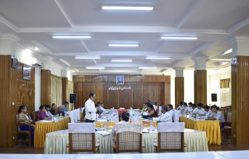 မွန်ပြည်နယ်လွှတ်တော် လုုပ်ငန်းညှိနှိုင်းအစည်းအဝေးကျင်းပပြုလုပ်ခြင်း