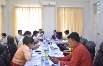 မွန်ပြည်နယ်အစိုးရအဖွဲ့၏ အာမခံချက်များ၊ ကတိများနှင့် တာဝန်ခံချက်များ စိစစ်ရေး ကော်မတီမှ အစည်းအဝေးကျင်းပပြုလုပ်ခြင်း