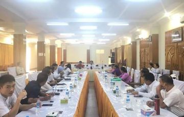 မွန်ပြည်နယ်လွှတ်တော်ပြည်သူ့ငွေစာရင်းစိစစ်ရေး၊ ဘဏ္ဍာရေး၊ စီမံကိန်းနှင့်စီးပွားရေးဆိုင်ရာ ကိစ္စရပ်များလေ့လာသုံးသပ်ရေးကော်မတီအစည်းအဝေးကျင်းပပြုလုပ်ခြင်း