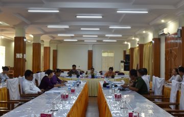 မွန်ပြည်နယ်လွှတ်တော် ပြည်နယ်အစိုးရအဖွဲ့၏အာမခံချက်များ၊ ကတိများနှင့် တာဝန်ခံချက်များ စိစစ်ရေးကော်မတီအစည်းအဝေး ကျင်းပပြုလုပ်ခြင်း