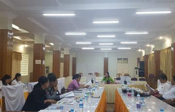 မွန်ပြည်နယ်လွှတ်တော် အမျိုးသမီးနှင့်ကလေးသူငယ်အခွင့်အရေးဆိုင်ရာကော်မတီ အစည်းအဝေးကျင်းပပြုလုပ်ခြင်း