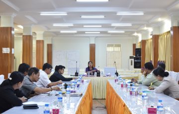 မွန်ပြည်နယ်လွှတ်တော် အမျိုးသမီးနှင့်ကလေးသူငယ်အခွင့်အရေးဆိုင်ရာကော်မတီ အစည်းအဝေးကျင်းပပြုလုပ်ခြင်း