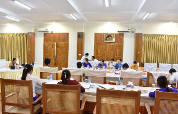 ဘီးလင်းမြို့နယ်၏ ခရီးသွားလုပ်ငန်းဖွံ့ဖြိုးတိုးတက်စေရန် ရေမြေသဘာဝနှင့် ယဉ်ကျေးမှုအမွေအနှစ်များ သုတေသနကိစ္စရပ်များဆိုင်ရာအစည်းအဝေးကျင်းပပြုလုပ်ခြင်း