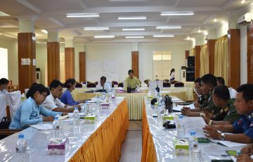 မွန်ပြည်နယ်လွှတ်တော်လုပ်ငန်းညှိနှိုင်းအစည်းအဝေးကျင်းပပြုလုပ်ခြင်း