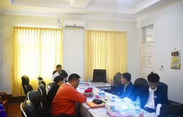 မွန်ပြည်နယ်လွှတ်တော်ဥပဒေပြုရေးဆိုင်ရာကော်မတီအစည်းအဝေးကျင်းပပြုလုပ်ခြင်း