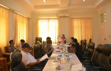 မွန်ပြည်နယ်လွှတ်တော် အမျိုးသမီးနှင့်ကလေးသူငယ်အခွင့်အရေးဆိုင်ရာကော်မတီ အစည်းအဝေးကျင်းပပြုလုပ်ခြင်း