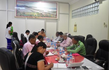 မွန်ပြည်နယ်လွှတ်တော် တိုင်းရင်းသားလူမျိုးများအရေးဆိုင်ရာကော်မတီအစည်းအဝေး ကျင်းပပြုလုပ်ခြင်း