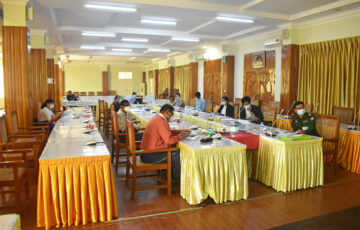 မွန်ပြည်နယ်လွှတ်တော် ဥပဒေပြုရေးဆိုင်ရာကော်မတီအစည်းအဝေး ကျင်းပပြုလုပ်ခြင်း