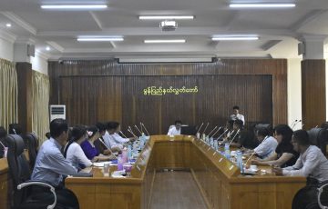 မွန်ပြည်နယ်လွှတ်တော် တိုင်းရင်းသားလူမျိူးများအရေးဆိုင်ရာ ကော်မတီအစည်းအဝေးကျင်းပပြုလုပ်ခြင်း