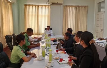 မွန်ပြည်နယ်လွှတ်တော် ဥပဒေပြုရေးဆိုင်ရာကော်မတီအစည်းအဝေးကျင်းပပြုလုပ်ခြင်း