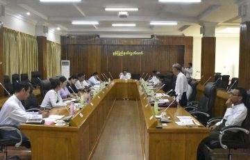 မွန်ပြည်နယ်လွှတ်တော် တိုင်းရင်းသားလူမျိူးများအရေးဆိုင်ရာ ကော်မတီ အစည်းအဝေးကျင်းပပြုလုပ်ခြင်း