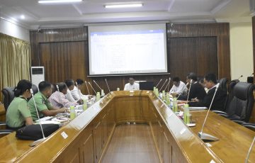 မွန်ပြည်နယ်လွှတ်တော် ဥပဒေပြုရေးဆိုင်ရာကော်မတီအစည်းအဝေးကျင်းပပြုလုပ်ခြင်း