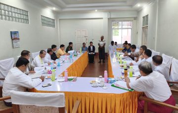 မွန်ပြည်နယ်လွှတ်တော် တိုင်ကြားစာ၊ အသနားခံစာ၊ တင်ပြစာနှင့်အထွေထွေကိစ္စရပ်များလေ့လာသုံးသပ်ရေးကော်မတီ အစည်းအဝေးကျင်းပပြုလုပ်ခြင်း