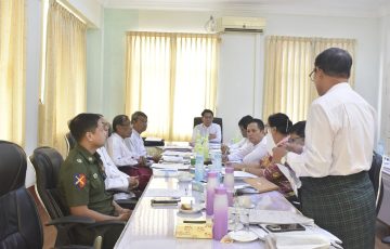 မွန်ပြည်နယ်လွှတ်တော် တိုင်ကြားစာ၊ အသနားခံစာ၊ တင်ပြစာနှင့်အထွေထွေကိစ္စရပ်များလေ့လာသုံးသပ်ရေးကော်မတီ အစည်းအဝေးကျင်းပပြုလုပ်ခြင်း